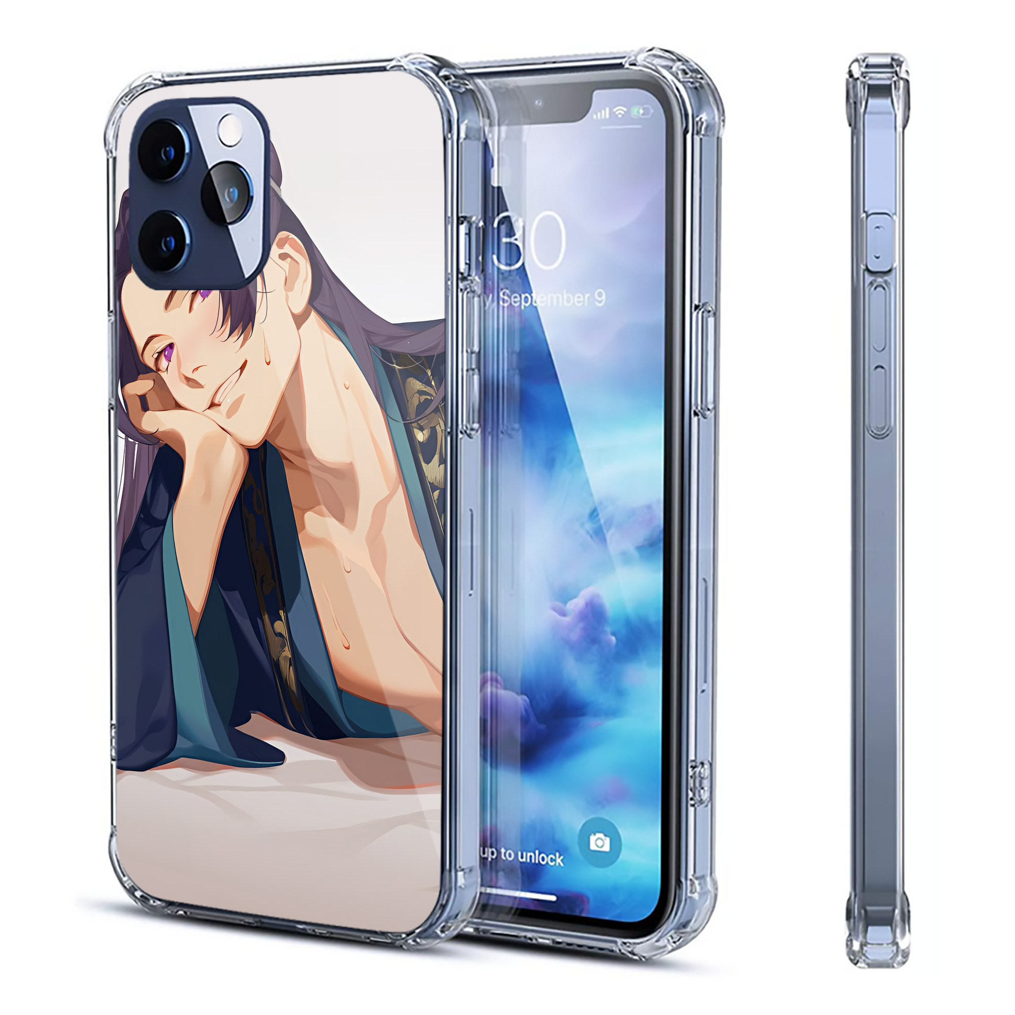 （画像用） 薬屋のひとりごと The Apothecary Diaries 【iPhone 12シリーズ対応】透明スマホケース（クリアソフトケース）